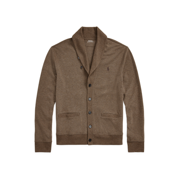 Luxuri&ouml;se Strickjacke mit Schalkragen