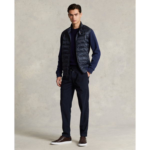 Herringbone Newport Navy Herringbone-Print Hybrid Jacket Polo Ralph Lauren 4