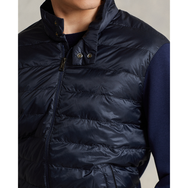 Herringbone Newport Navy Herringbone-Print Hybrid Jacket Polo Ralph Lauren 6