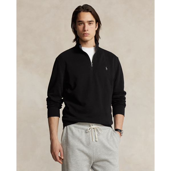 Luxury Jersey Quarter Zip Pullover