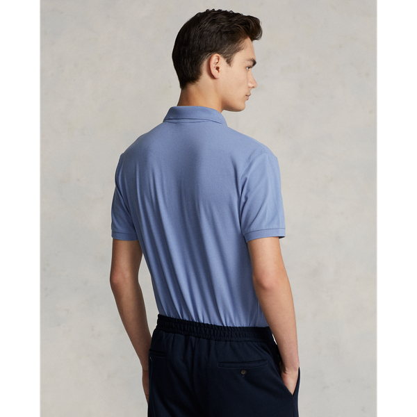 Channel Blue Custom Slim Fit Performance Polo Shirt Polo Ralph Lauren 5