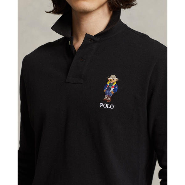 Polo Polo Bear coupe ajust&eacute;e Polo Ralph Lauren en Polo Noir Sun Vally 6