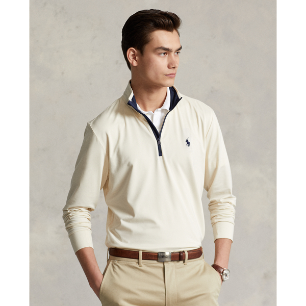 Performance Jersey Quarter-Zip Pullover