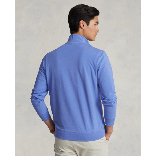 Scottsdale Blue Classic Water-Repellent Terry Sweatshirt Polo Ralph Lauren 5