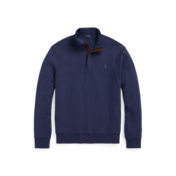 Luxury Jersey Quarter-Zip Pullover | Ralph Lauren