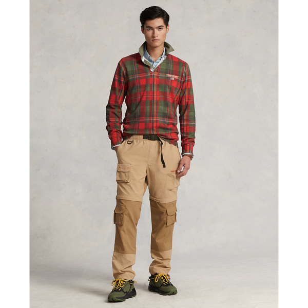 Chemise de rugby Polo Sport classique Polo Ralph Lauren en Madras gr&egrave;s 4