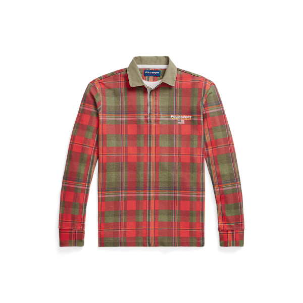Chemise de rugby Polo Sport classique Polo Ralph Lauren en Madras gr&egrave;s 2