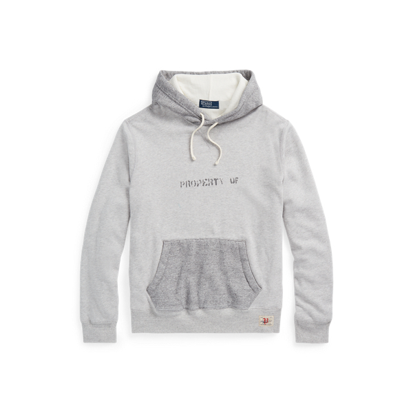 Sweat &agrave; capuche bicolore en molleton Polo Ralph Lauren en 1
