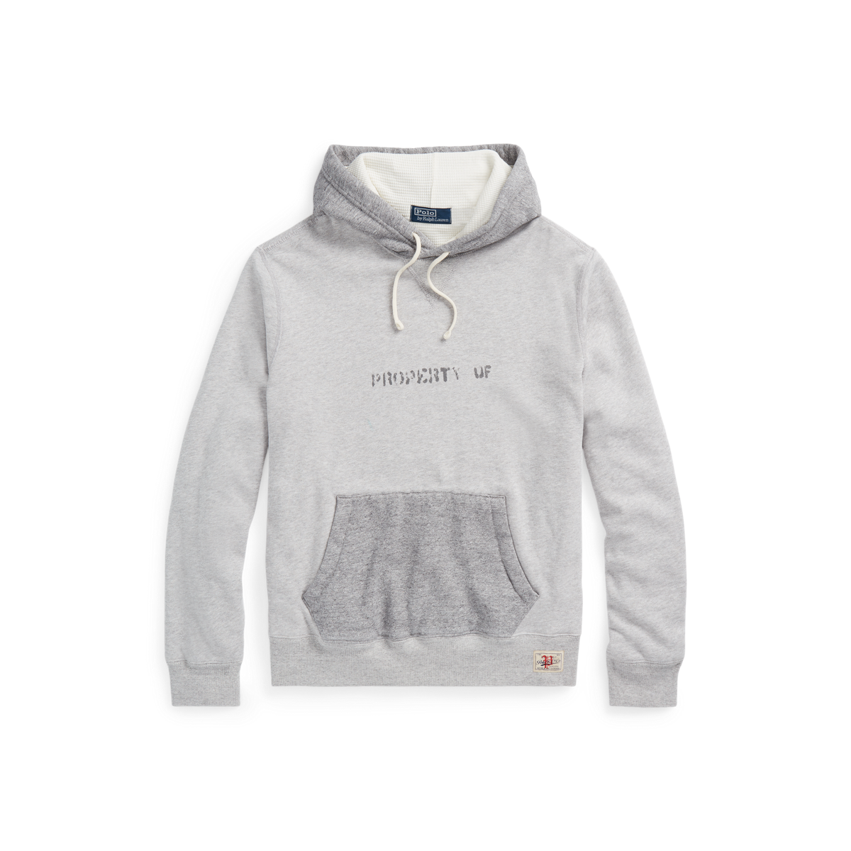 Two-Tone Fleece Hoodie