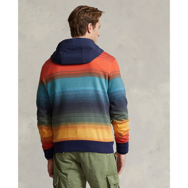 Sweat &agrave; capuche Polo Sport ray&eacute; ombr&eacute; Polo Ralph Lauren en Rayure ombr&eacute;e canyon 5