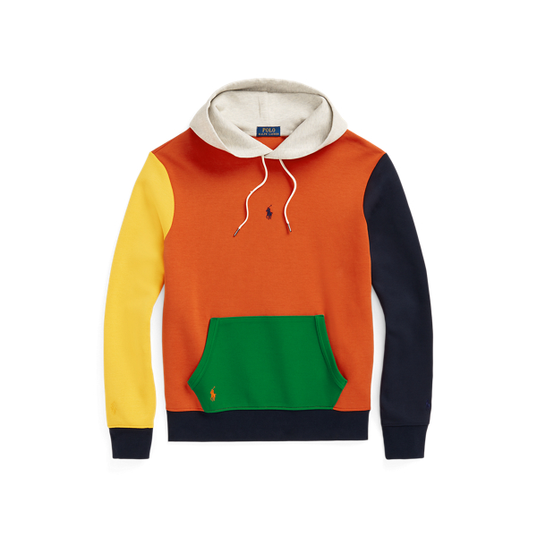 Colour Blocked Double Knit Hoodie for Men Ralph Lauren BR