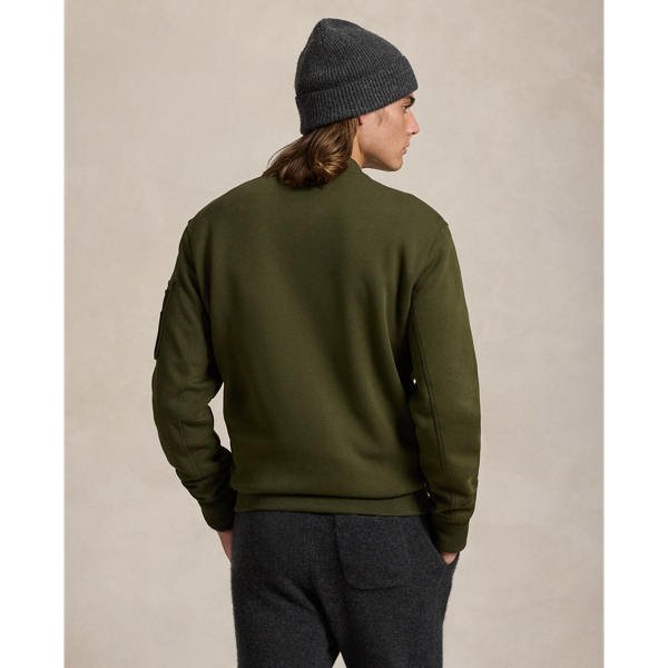 Company Olive Double-Knit Bomber Jacket Polo Ralph Lauren 5