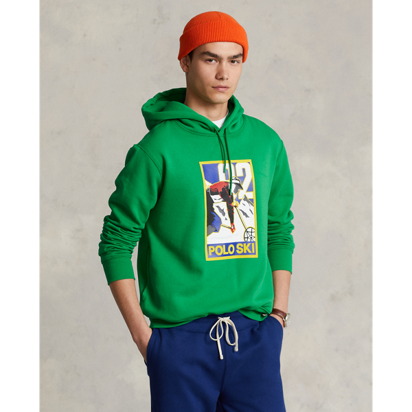 Cruise Green Polo Ski Fleece Hoodie Polo Ralph Lauren 1