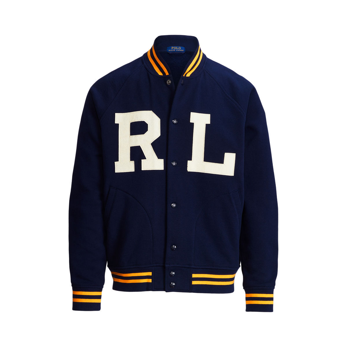 Ralph shops lauren varsity jacket