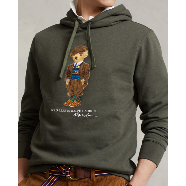 Fleece-Kapuzenpullover mit Polo Bear Polo Ralph Lauren in G&uuml;rteltier Tradition 6