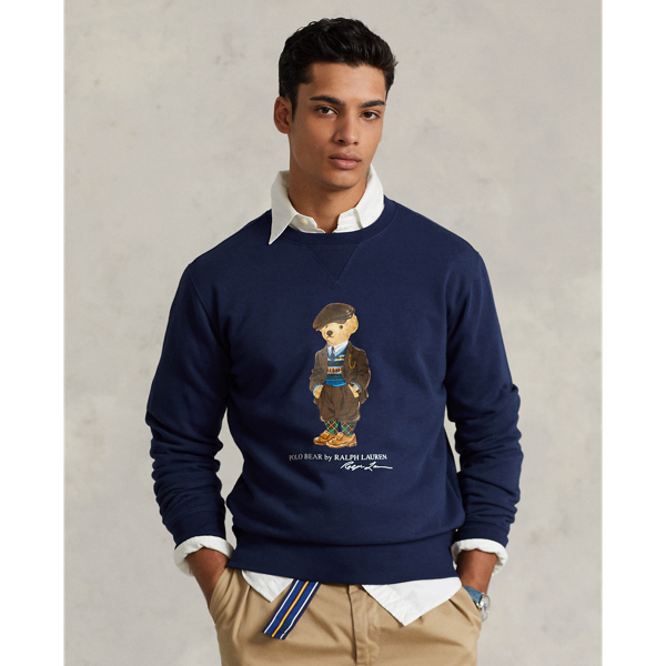 Polo Ralph store Lauren Polo Bear Fleece Sweatshirt