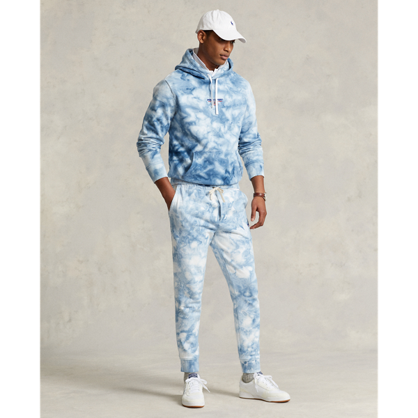 Sweat &agrave; capuche Polo Sport en molleton Polo Ralph Lauren en D&eacute;lav&eacute; nuage marine clair 4