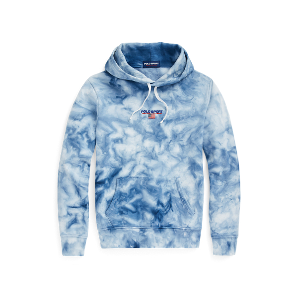 Sweat &agrave; capuche Polo Sport en molleton Polo Ralph Lauren en D&eacute;lav&eacute; nuage marine clair 2