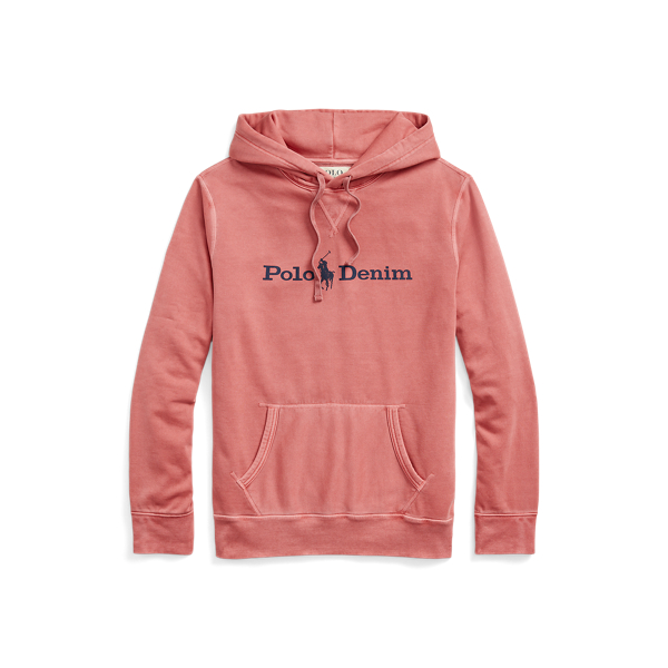 New Brick Polo Denim Fleece Hoodie Polo Ralph Lauren 2