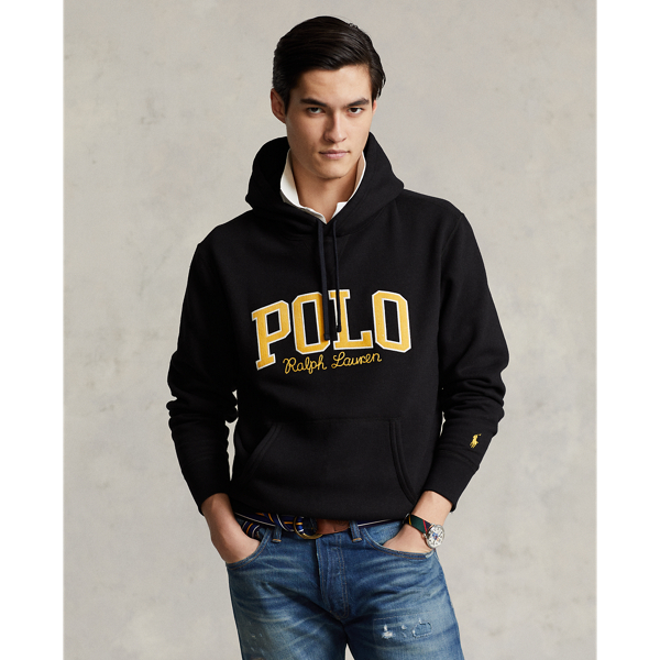 Polo Black The RL Fleece Logo Hoodie Polo Ralph Lauren 1