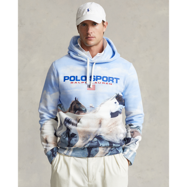 Polo Sport Wild Horses Hoodie for Men Ralph Lauren UK