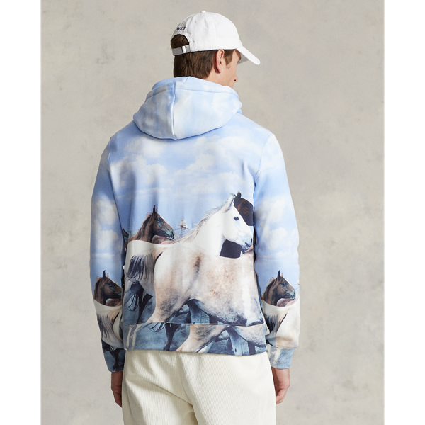 Kapuzenpullover Polo Sport &bdquo;Wild Horses&ldquo; Polo Ralph Lauren in Laufende-Pferde-Druck 5