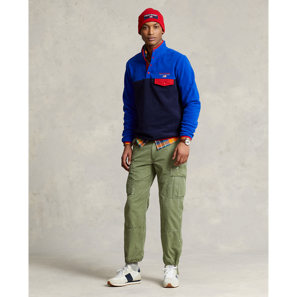 Fleecepullover Polo Sport Polo Ralph Lauren in Sternsaphir multi 4