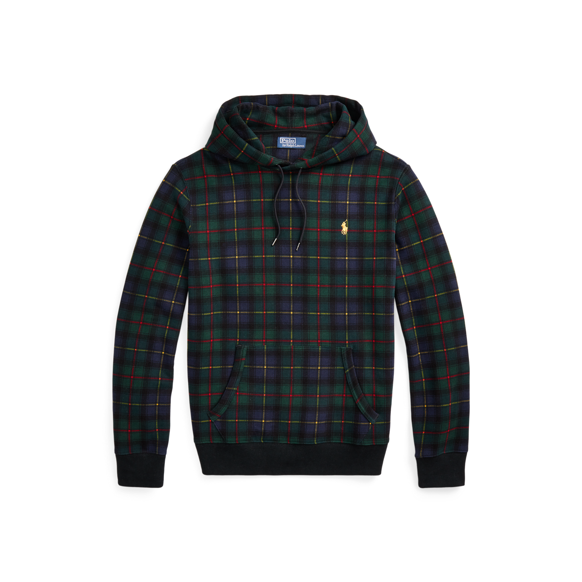 Ralph lauren hoodie mens black sale