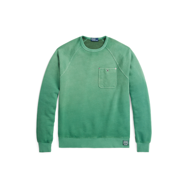 Sweat &agrave; poche en molleton Polo Ralph Lauren en 1