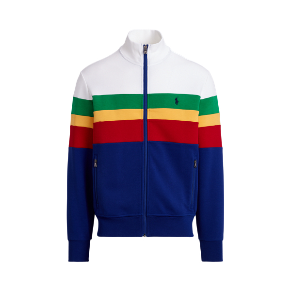 Ralph lauren fleece track jacket sales
