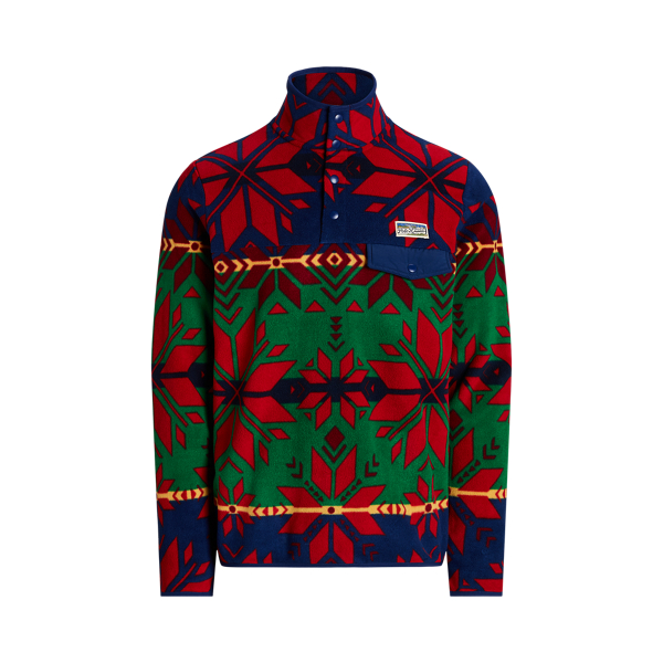 Fair Isle Brushed Fleece Pullover Polo Ralph Lauren 1