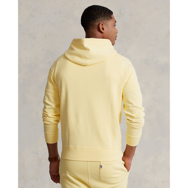 Sweat &agrave; capuche en molleton Polo Ralph Lauren en Jaune 5