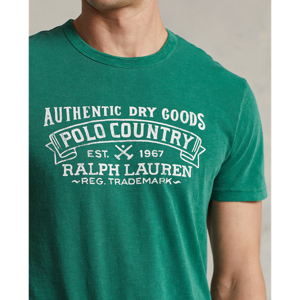 T-shirt Polo Country coupe ajust&eacute;e Polo Ralph Lauren en College Green 6