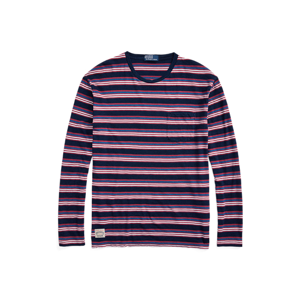 Classic fit jersey T-shirt met zak Polo Ralph Lauren in 1