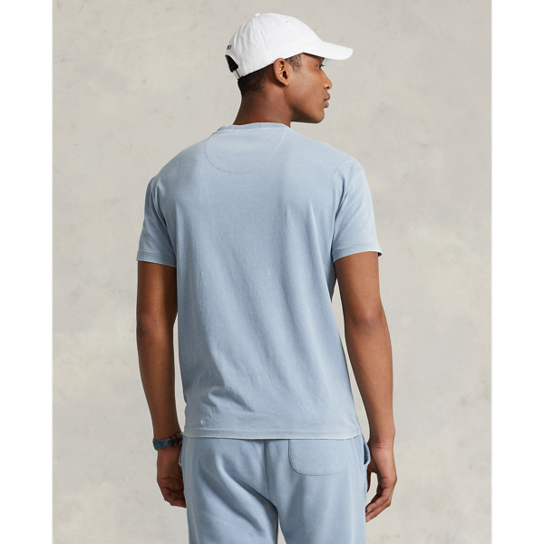 Indigo Classic Fit Organic Cotton T-Shirt Polo Ralph Lauren 5