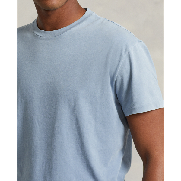 Indigo Classic Fit Organic Cotton T-Shirt Polo Ralph Lauren 6