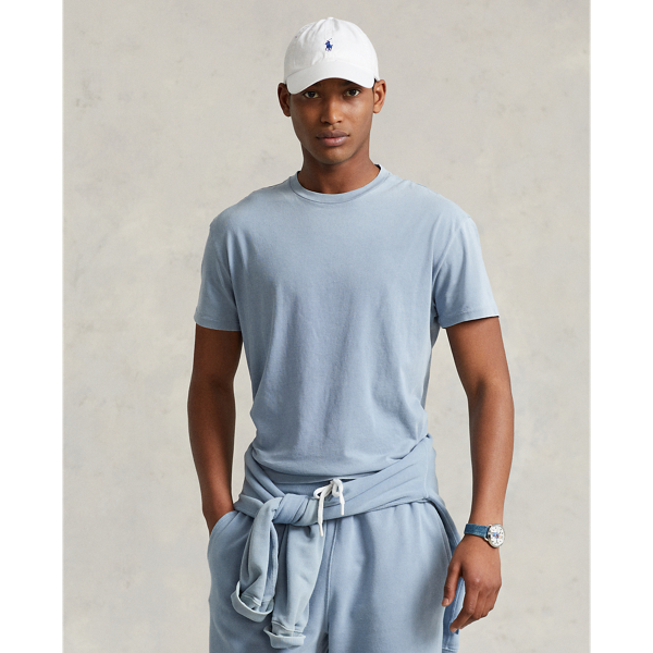 Indigo Classic Fit Organic Cotton T-Shirt Polo Ralph Lauren 7