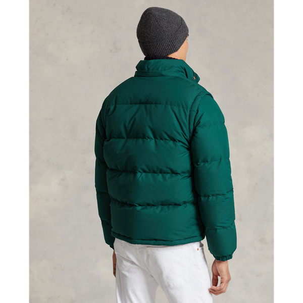College Green Water-Repellent Down Jacket Polo Ralph Lauren 7
