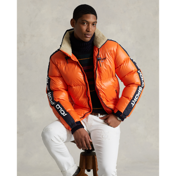 Ralph lauren jacket orange best sale