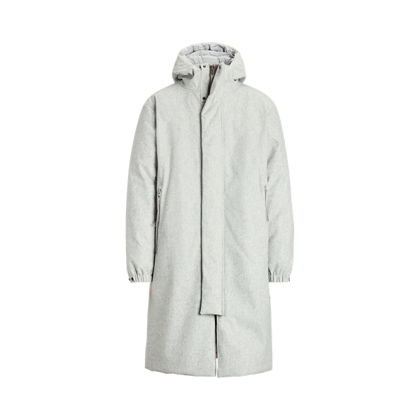 Wool-Blend Down Hooded Coat Polo Ralph Lauren 1