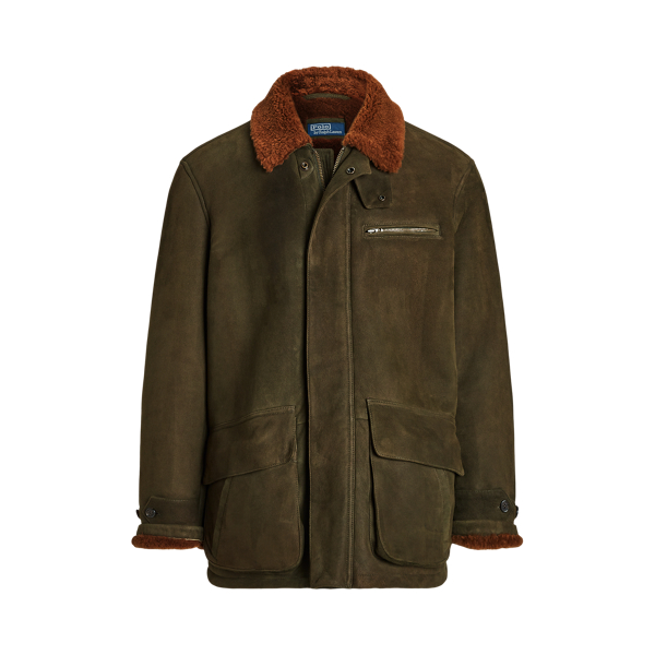 Shearling Car Coat Polo Ralph Lauren 1