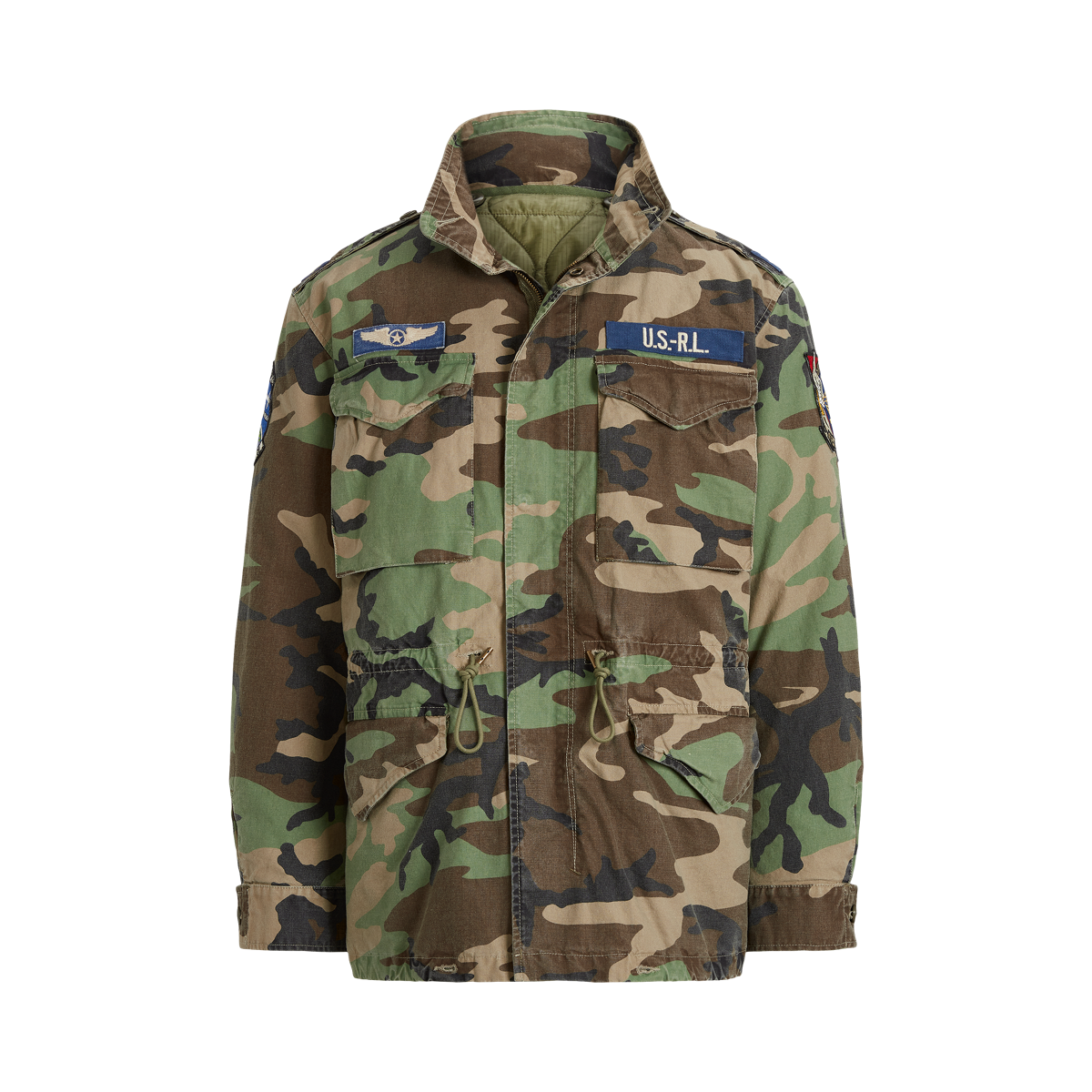 Polo camo field jacket sale