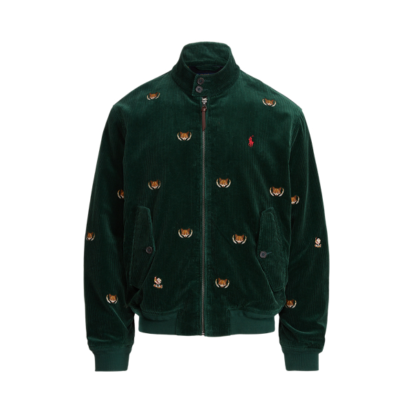 Embroidered Corduroy Jacket for Men Ralph Lauren UK