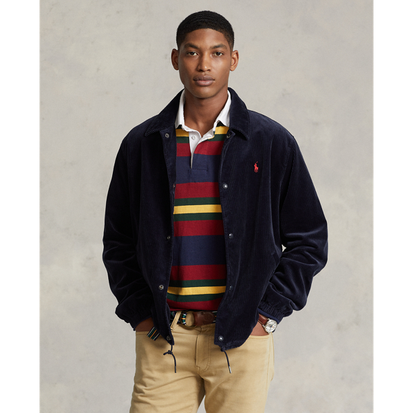 Corduroy Coach s Jacket for Men Ralph Lauren SA