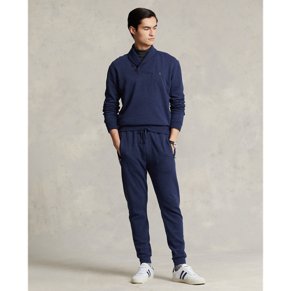 Jersey jogger pants on sale