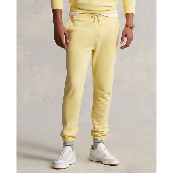 Yellow Fleece Tracksuit Bottoms Polo Ralph Lauren 4