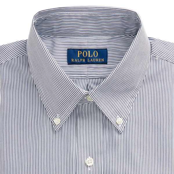 Newport Navy Custom Fit Striped Performance Shirt Polo Ralph Lauren 8