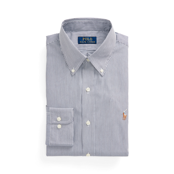 Newport Navy Custom Fit Striped Performance Shirt Polo Ralph Lauren 2