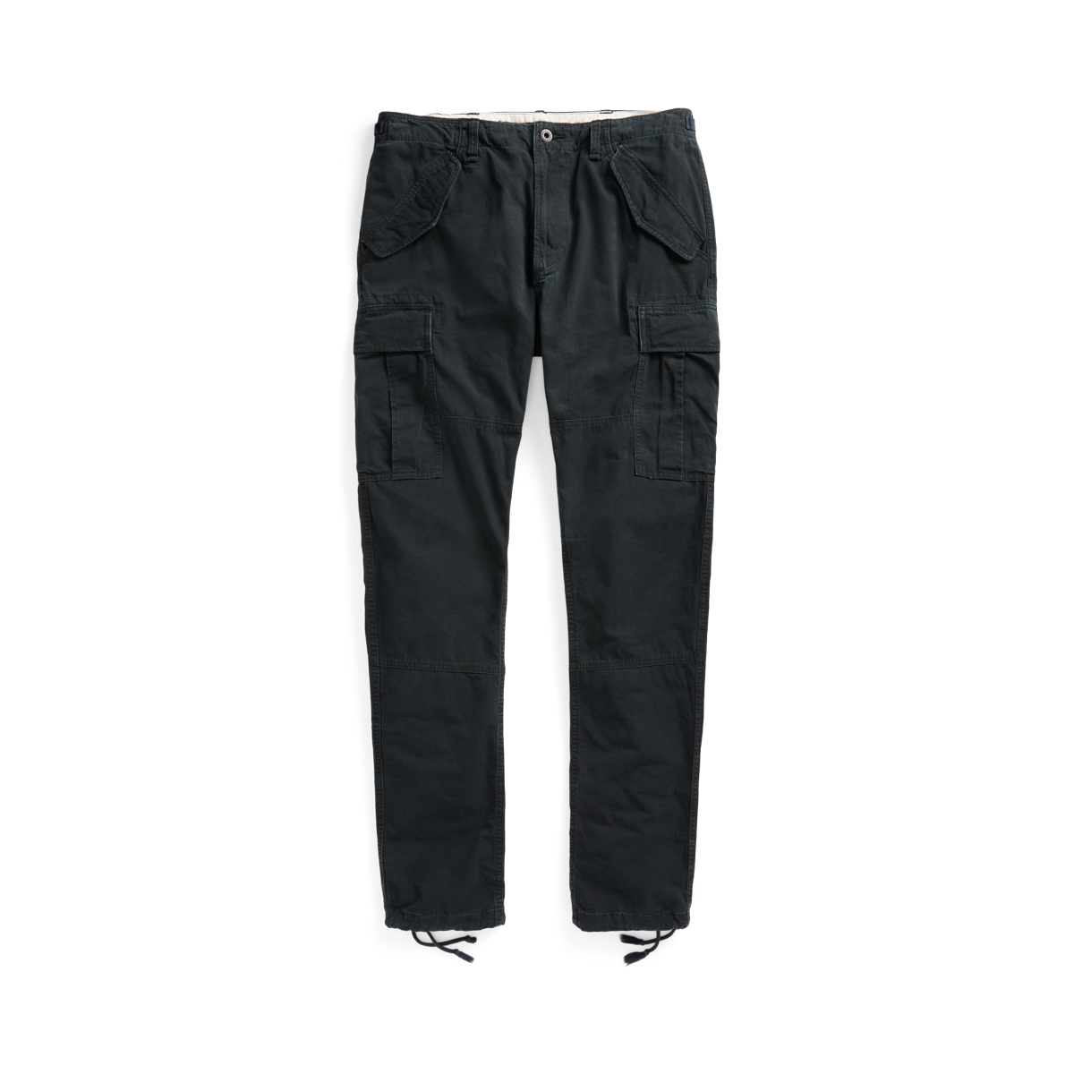 Ralph lauren black cargo pants best sale