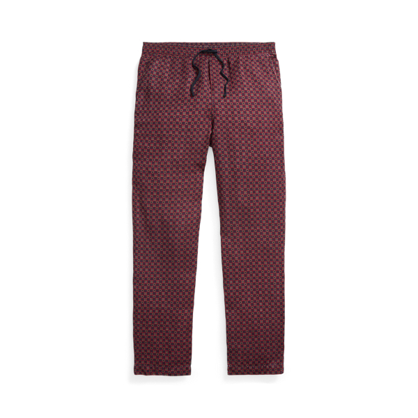 Relaxed Fit Foulard Linen-Blend Trouser Polo Ralph Lauren 1